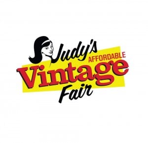 The logo of Judy's affordable vintage fair
