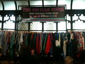 A selection of jackets available from the Vintage Scene